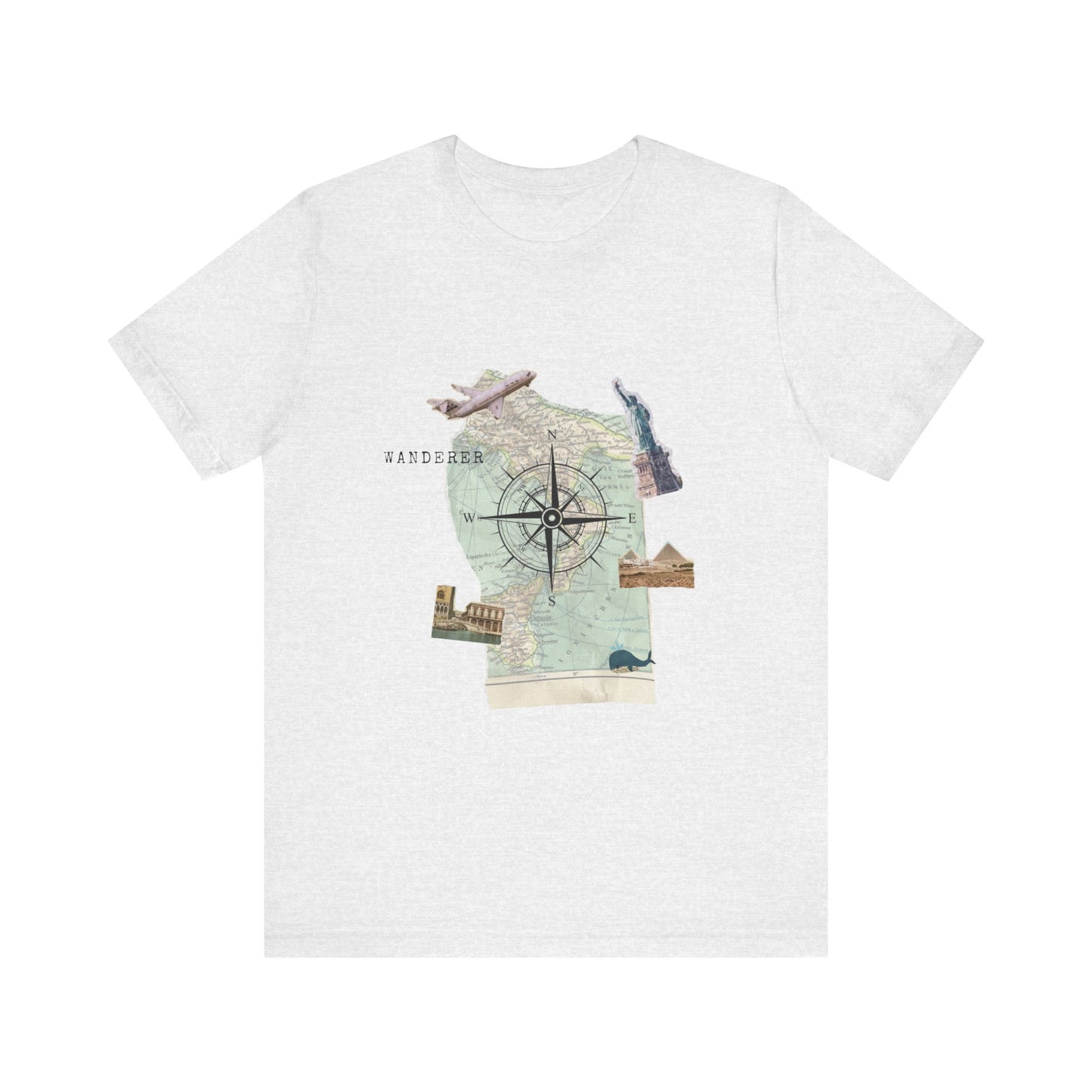 "Wanderer" Travel Tee Unisex Jersey Short Sleeve