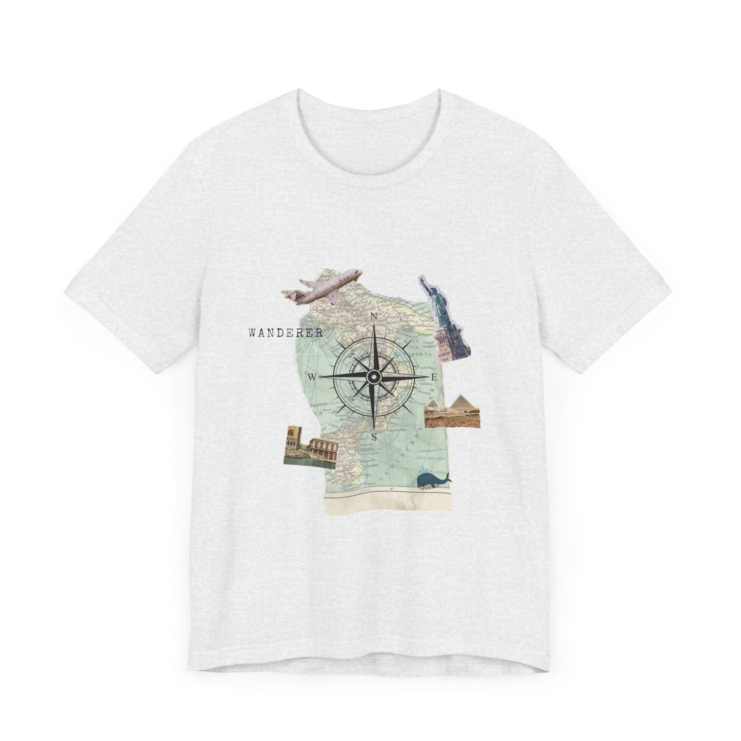 "Wanderer" Travel Tee Unisex Jersey Short Sleeve